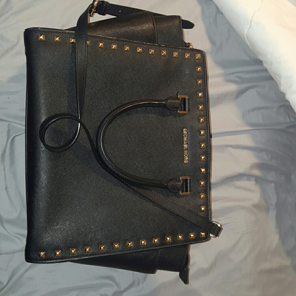 Michael Kors studded tote